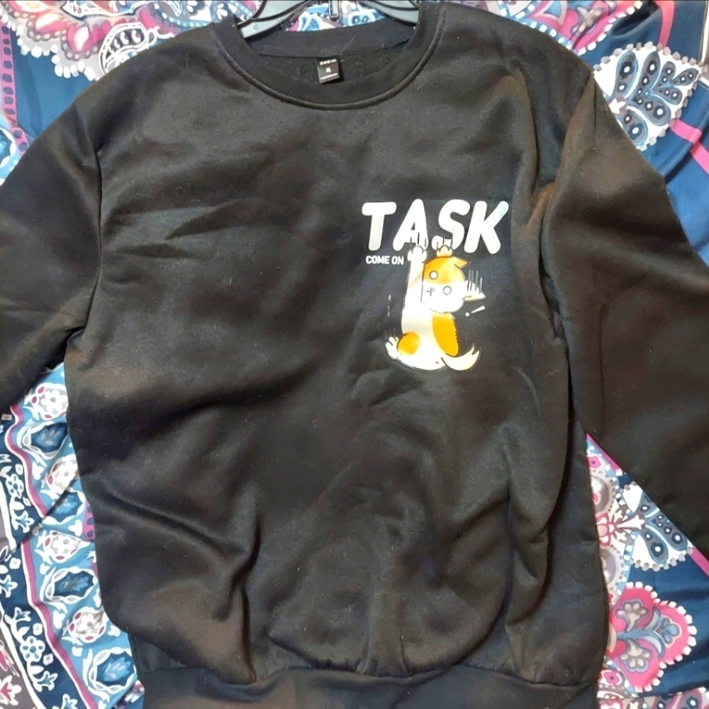 Shein XL Cat Sweatshirt